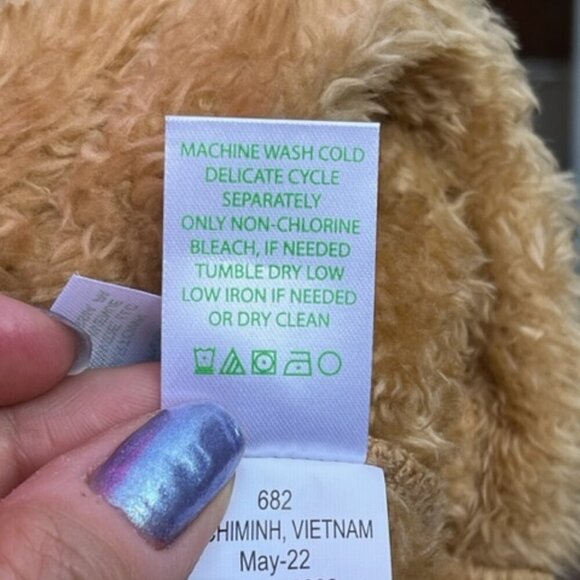 SOLD Lilly Pulitzer NWT Pink Isle You Earned It Colorblock Keala Sherpa XXL - Picture 14 of 15